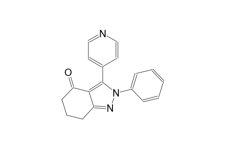 2-phenyl-3-(4-pyridinyl)-2,5,6,7-tetrahydro-4H-indazol-4-one