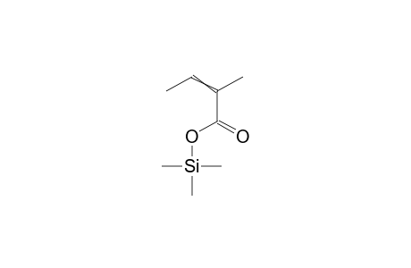 (e)-2-methyl-2-butenoic acid trimethylsilyl ester