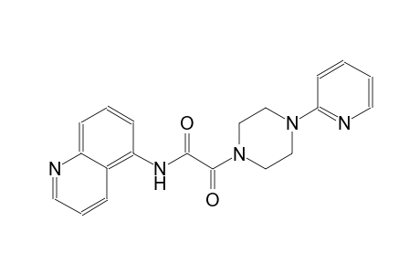 1-piperazineacetamide, alpha-oxo-4-(2-pyridinyl)-N-(5-quinolinyl)-