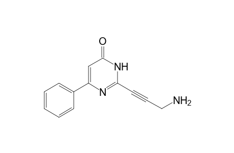 2-(3-aminoprop-1-ynyl)-6-phenyl-1H-pyrimidin-4-one