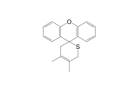 4,5-Dimethyl-3,6-dihydro-spiro-[2H-thiopyran-2,9'-xanthen]
