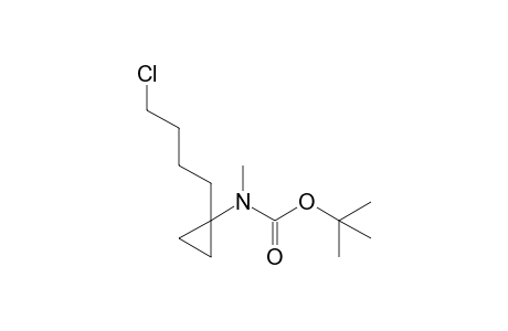 N-Boc-N-methyl-1-(4-chlorobutyl)cyclopropylamine
