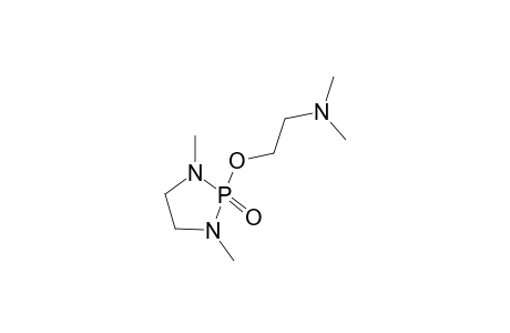1,3-Dimethyl-2-oxo-2-(2-dimethylamino-ethoxy)-1,3,2-diazaphopholidine