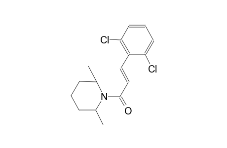 1-[(2E)-3-(2,6-dichlorophenyl)-2-propenoyl]-2,6-dimethylpiperidine