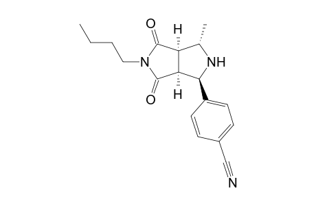 4-(5'-Butyl-3'-methyl-4',6'-dioxooctahydropyrrolo[3,4-c]pyrrol-1'-yl)benzonitrile