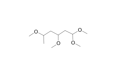 1,1,3,5-Tetramethoxyhexane