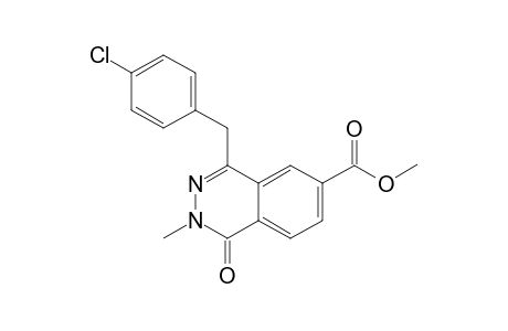 4-(4-CHLOROBENZYL)-6-METHOXYCARBONYL-2-METHYL-PHTHALAZIN-1(2H)-ONE