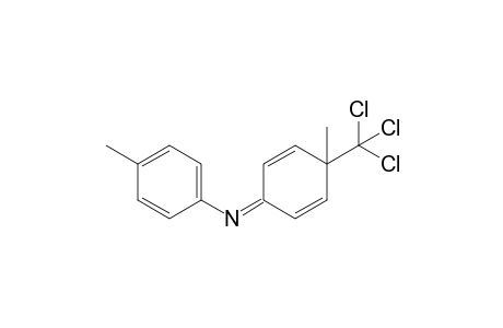 1-(4-Methylphenylimino)-4-methyl-4-trichloromethyl-2,5-cyclohexadiene