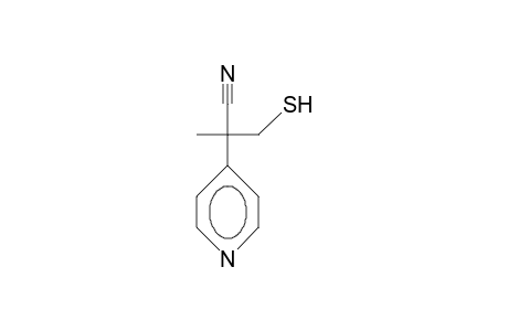 4-(2-Cyano-1-mercapto-prop-2-yl)-pyridine
