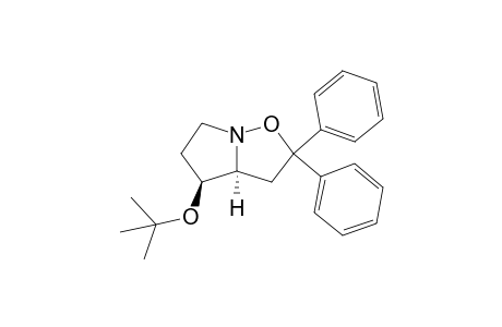 (3aS,4S)-Hexahydro-4-tert-butoxy-2,2-diphenylpyrrolo[1,2-b]isoxazole