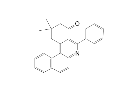 Benzo[a]phenanthridin-4(1H)-one, 2,3-dihydro-2,2,-dimethyl-5-phenyl-