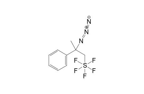 (2-azido-2-phenylpropyl)pentafluoro-lamda-6-sulfane