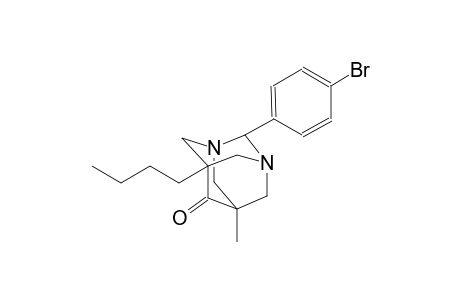 2-(4-bromophenyl)-5-butyl-7-methyl-1,3-diazatricyclo[3.3.1.1~3,7~]decan-6-one