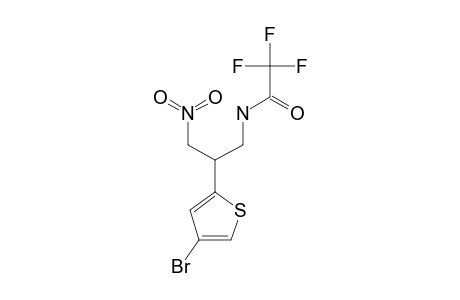 N-[2-(4-bromo-2-thienyl)-3-nitropropyl]-2,2,2-trifluoroacetamide