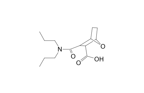 3-[(dipropylamino)carbonyl]-7-oxabicyclo[2.2.1]heptane-2-carboxylic acid