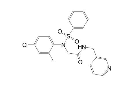 acetamide, 2-[(4-chloro-2-methylphenyl)(phenylsulfonyl)amino]-N-(3-pyridinylmethyl)-