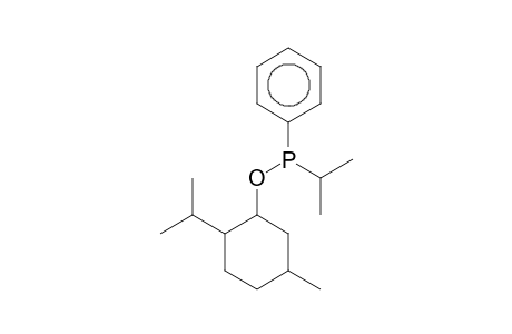 PHOSPHINOUS ACID, (1-METHYLETHYL)PHENYL-, 5-METHYL-2-(1-METHYLETHYL)CYCLOHEXYL ESTER, (1alpha,2beta,5alpha)-