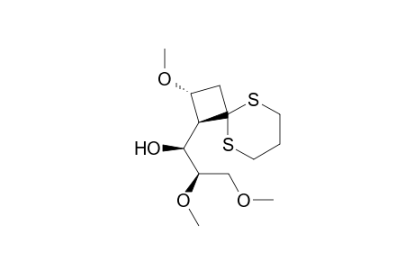 (1S,2R)-2,3-dimethoxy-1-[(2R,3S)-2-methoxy-5,9-dithiaspiro[3.5]nonan-3-yl]-1-propanol