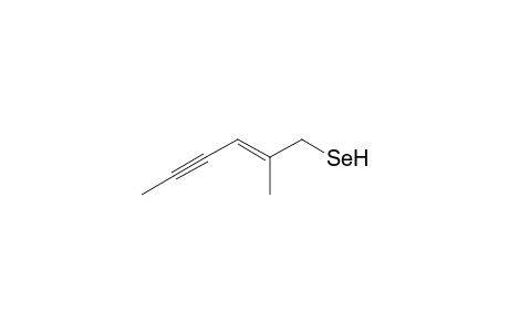 2-Hexene-4-ynyl-2-methylselenide