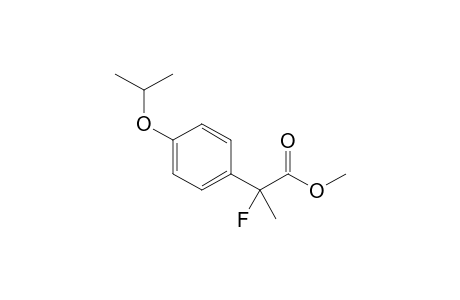 2-Fluoro-2-(4-isopropoxy-phenyl)-propionic acid methyl ester
