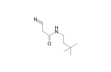 2-cyano-N-(3,3-dimethylbutyl)acetamide
