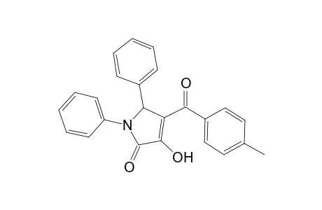 3-Hydroxy-4-(4-methylbenzoyl)-1,5-diphenyl-1,5-dihydro-2H-pyrrol-2-one