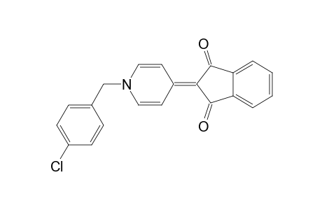 2-(1-(4-Chlorobenzyl)-4(1H)-pyridinylidene)-1H-indene-1,3(2H)-dione