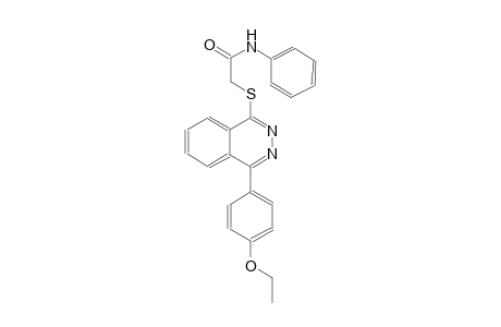 2-{[4-(4-ethoxyphenyl)-1-phthalazinyl]sulfanyl}-N-phenylacetamide