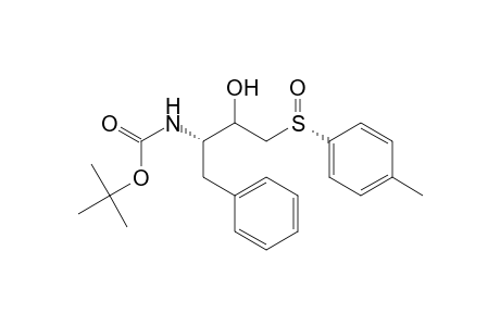 (2S,3S,RS) and (2R,3S,RS)-N-(tert-Butoxycarbonyl)-3-amino-4-phenyl-1-(p-tolylsulfinyl)-2-butanonl