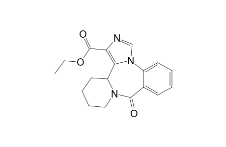 3-(Ethoxycarbonyl)-4,5-tetramethylene-4,5-dihydroimidazo[1,5-a]benzo[f][1,4]diazepin-6-one