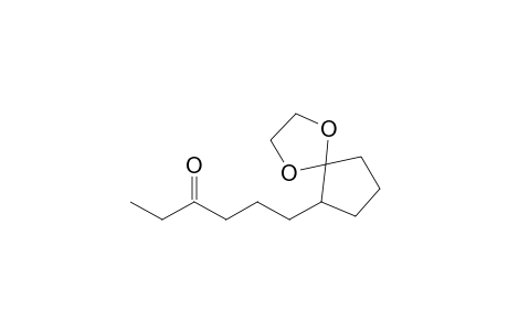 6-(4-Oxohexyl)-1,4-dioxaspiro[4.4]nonane
