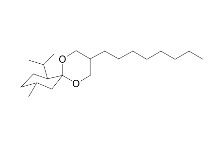 7-Isopropyl-10-methyl-3-n-octyl-2,5-dioxaspiroundecene