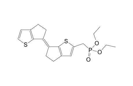 6,6'-Bis(4,5-dihydro-6H-cyclopenta[b]thiophenylidene)-2'-ylmethyldiethylphosphonate