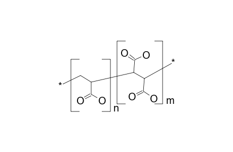 Poly(Acrylic Acid-alt-maleic acid); salt form acidified with hcl, polymeric acid precipitated by ethanol