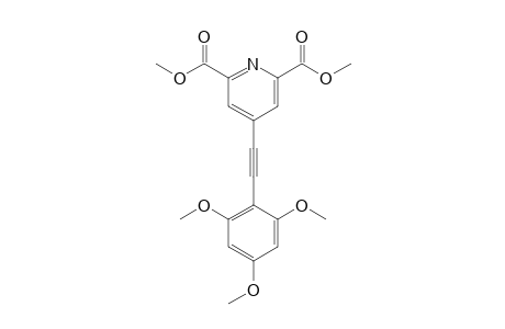 4-[2-(2,4,6-trimethoxyphenyl)ethynyl]pyridine-2,6-dicarboxylic acid dimethyl ester