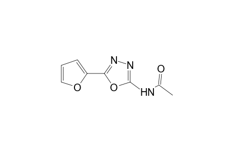 N-[5-(2-furyl)-1,3,4-oxadiazol-2-yl]acetamide