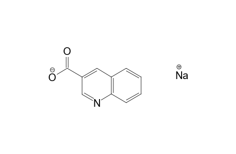 3-Quinolinecarboxylic acid sodium salt