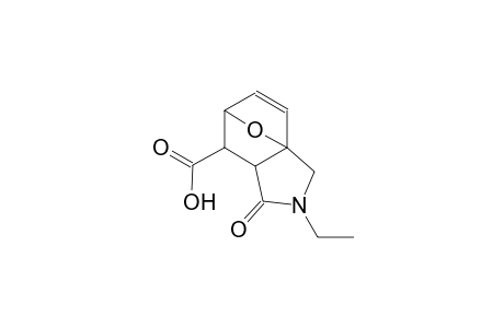 3-Ethyl-4-oxo-10-oxa-3-aza-tricyclo[5.2.1.0*1,5*]dec-8-ene-6-carboxylic acid