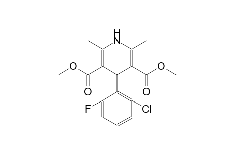 dimethyl 4-(2-chloro-6-fluorophenyl)-2,6-dimethyl-1,4-dihydro-3,5-pyridinedicarboxylate