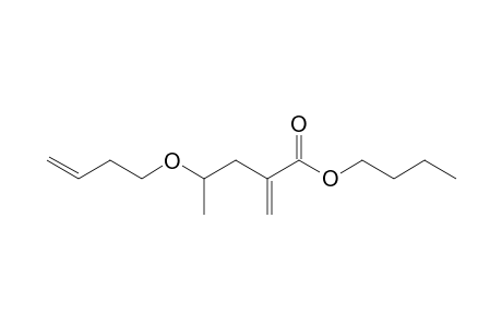 Butyl 4-(But-3-en-1-yloxy)-2-methylenepentanoate