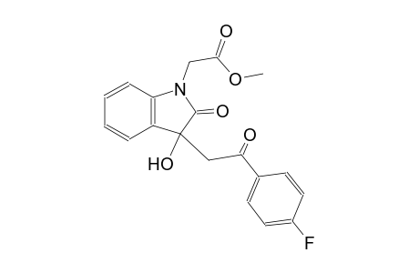 methyl {3-[2-(4-fluorophenyl)-2-oxoethyl]-3-hydroxy-2-oxo-2,3-dihydro-1H-indol-1-yl}acetate