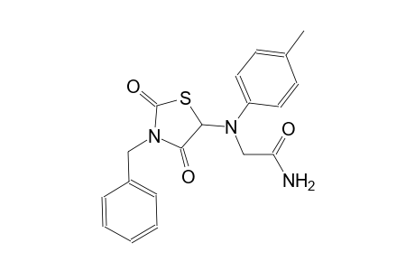 acetamide, 2-[[2,4-dioxo-3-(phenylmethyl)-5-thiazolidinyl](4-methylphenyl)amino]-