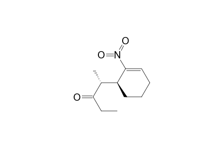 (2R,1'S)-2-(2'-Nitro-2-cyclohexenyl)pentane-3-one