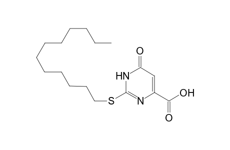 2-n-dodecylthioorotic acid