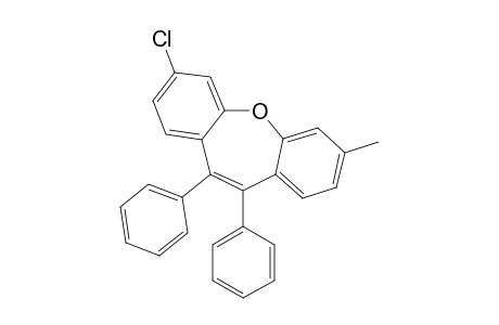 3-Chloro-7-methyl-10,11-diphenyldibenz[b,f]oxepin