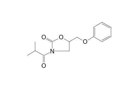 3-Isobutyryl-5-phenoxymethyl-2-oxazolidinone