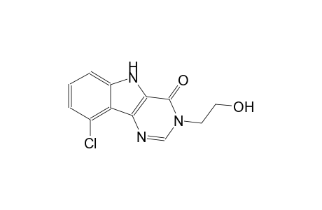 9-chloro-3-(2-hydroxyethyl)-3,5-dihydro-4H-pyrimido[5,4-b]indol-4-one