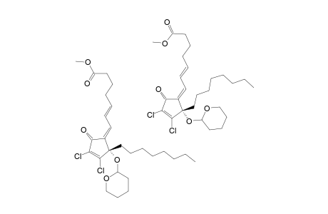 14,15-DIHYDRO-12-(2-TETRAHYDROPYRANYLOXY)-11-CHLORO-CHLORVULONE-II