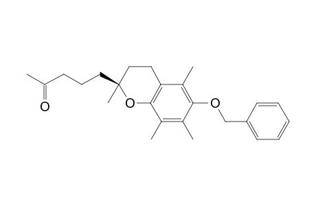 (2S)-5-(6-Benzyloxy-2,5,7,8-tetramethylchroman-2-yl)pentan-2-one