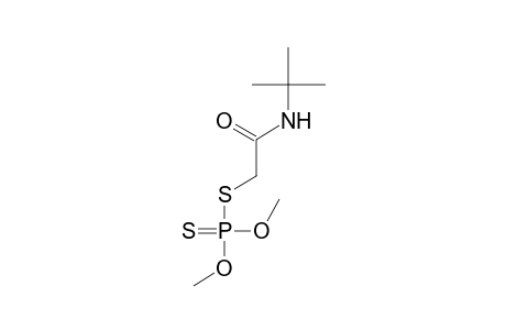 Phosphorodithioic acid, S-[2-[(1,1-dimethylethyl)amino]-2-oxoethyl] O,O-dimethyl ester
